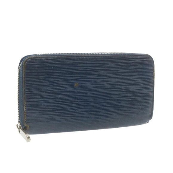 LOUIS VUITTON Epi Zippy Wallet Long Wallet Navy Blue - Picture 3 of 16